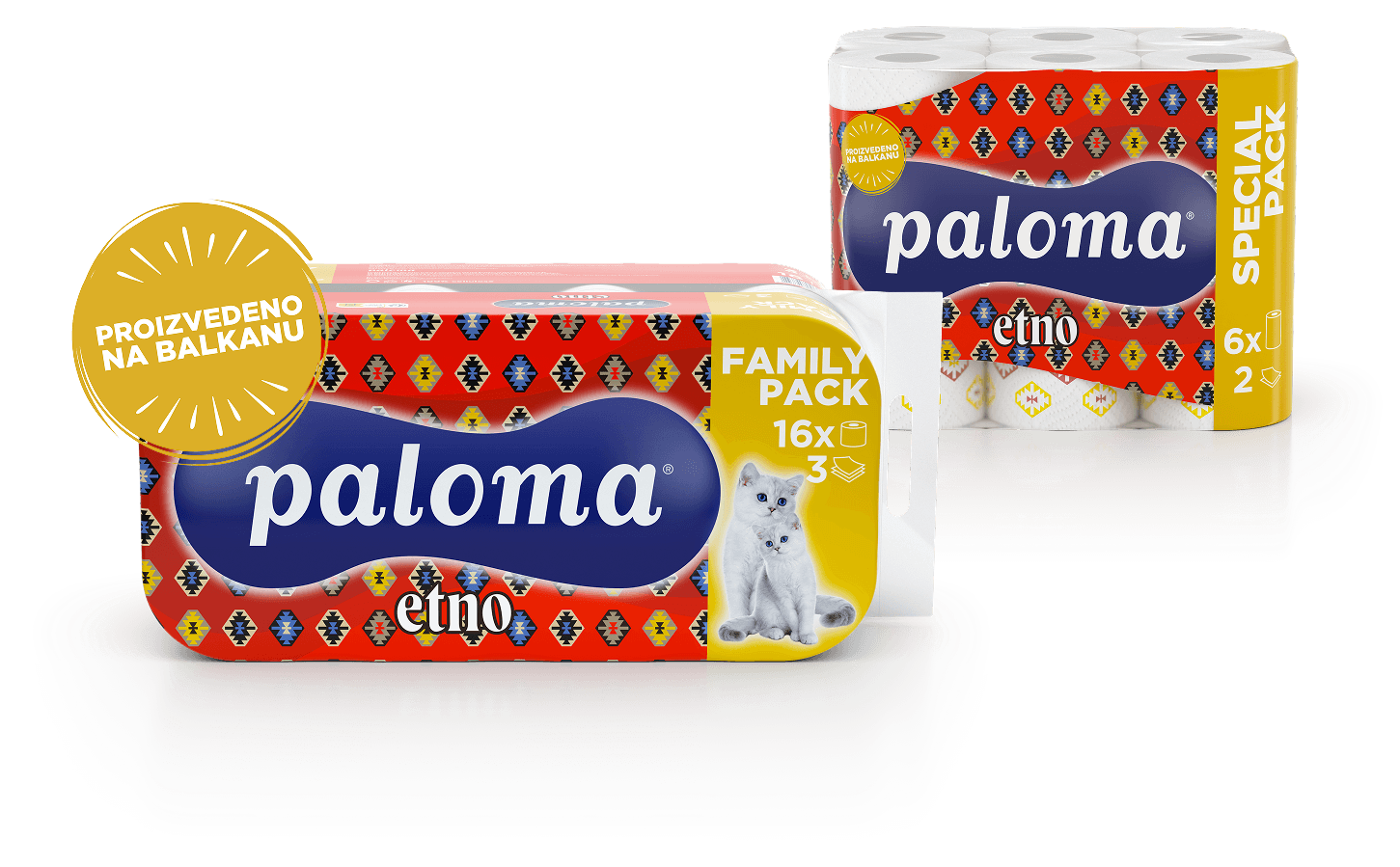 Paloma Etno toalet papir